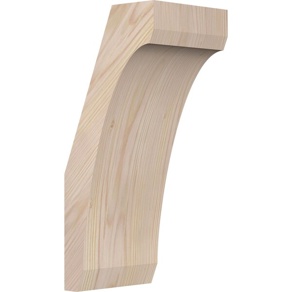 Ekena Millwork 5 1/2"W x 6"D x 14"H Legacy Smooth Knee Brace, Douglas Fir BRC06X06X14LEC00SDF - main